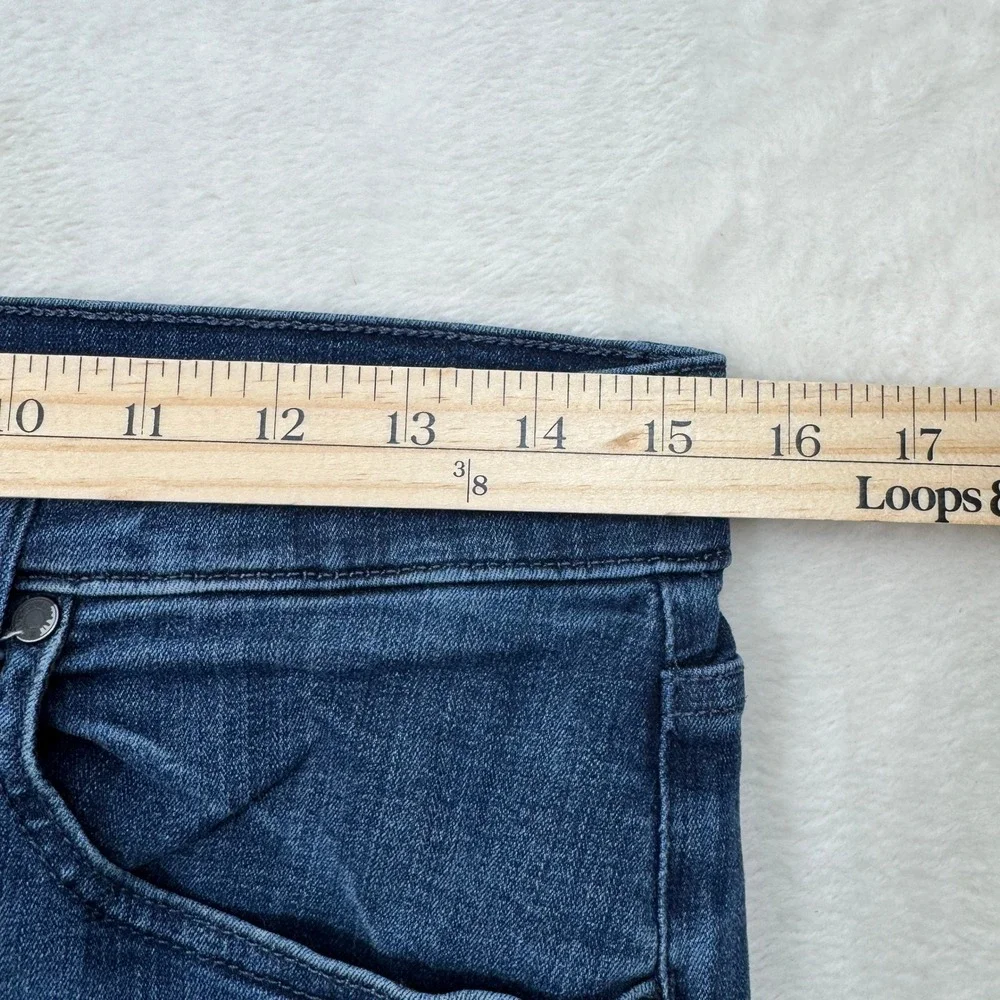 7 For All Mankind Jeans Mens 30 Dark Blue Slimmy Tapered Luxe Performance Plus
